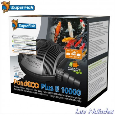 Pompe Pond Eco Plus E 26000 SuperFish - Naïades.