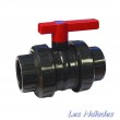 Vanne 3 voies 63 mm en ABS 