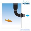 AquaForte floating skimmer with basket