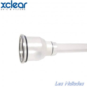 Quartz Xclear pour UV 75 - 130 Watt / 110 mm