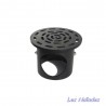 Grille avec support pour bonde